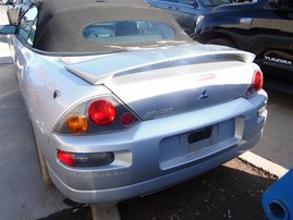 2003 MITSUBISHI ECLIPSE CONVERTIBLE GS SILVER 2.4 AT 203944